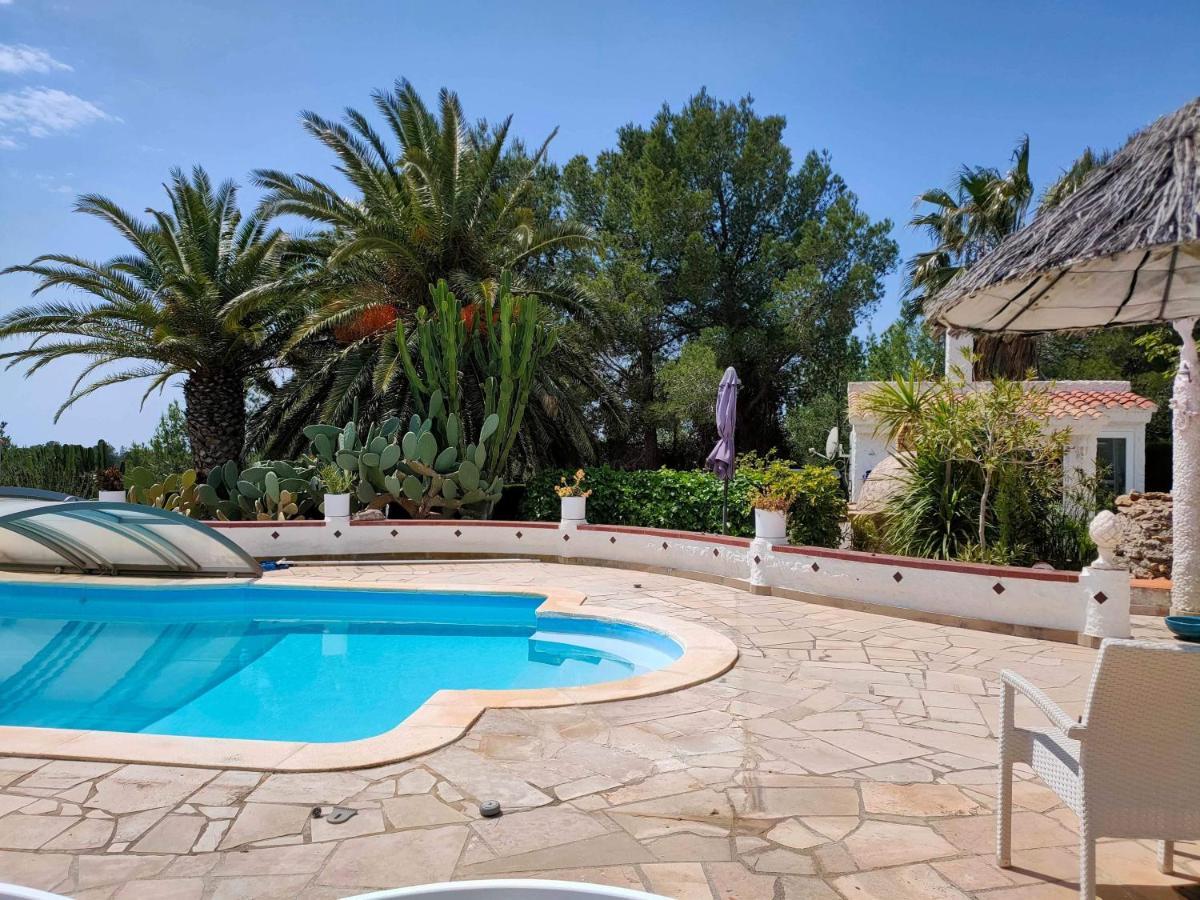 La Villa Romantica Residence De Vacances Les Tres Cales Espagne Exteriör bild