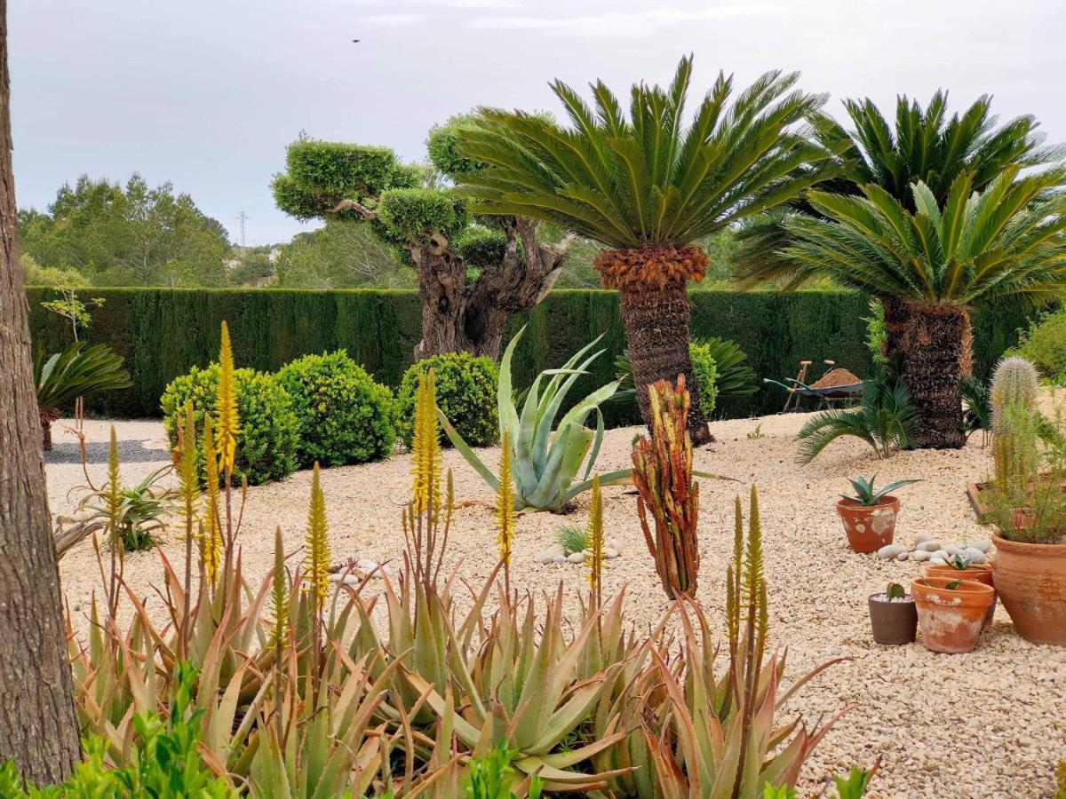 La Villa Romantica Residence De Vacances Les Tres Cales Espagne Exteriör bild