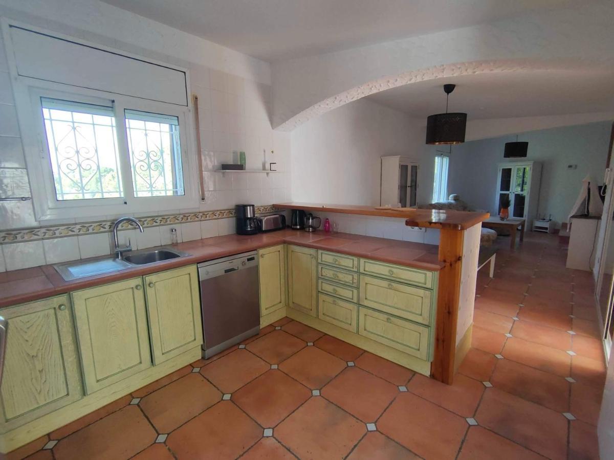 La Villa Romantica Residence De Vacances Les Tres Cales Espagne Exteriör bild
