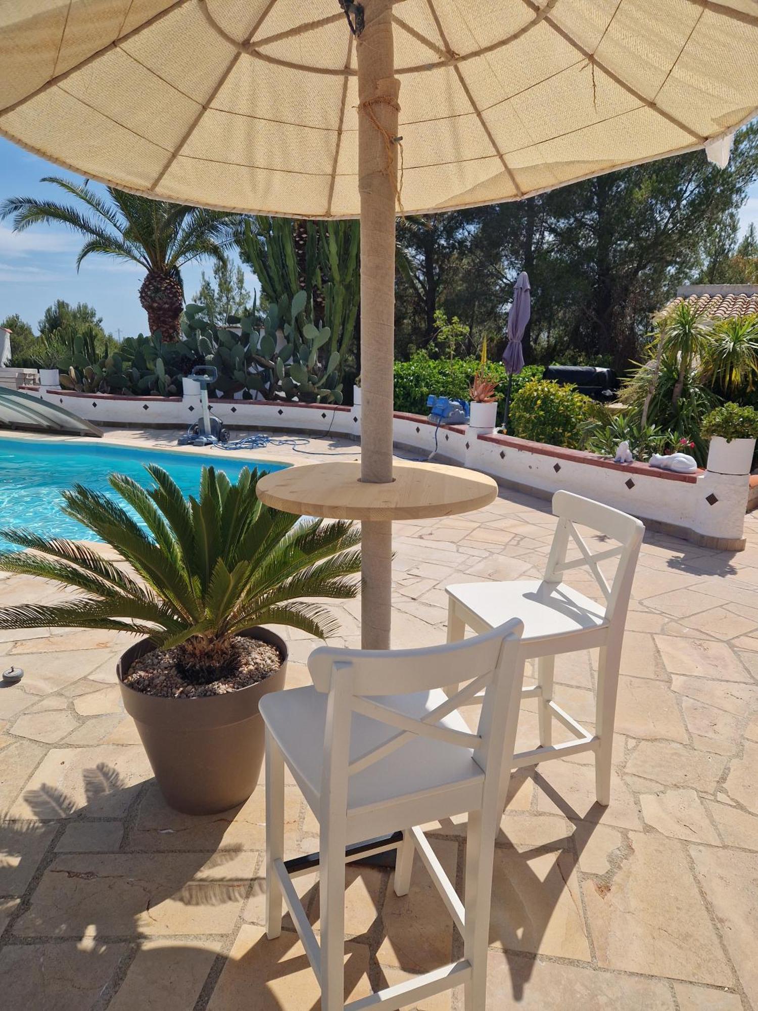 La Villa Romantica Residence De Vacances Les Tres Cales Espagne Exteriör bild
