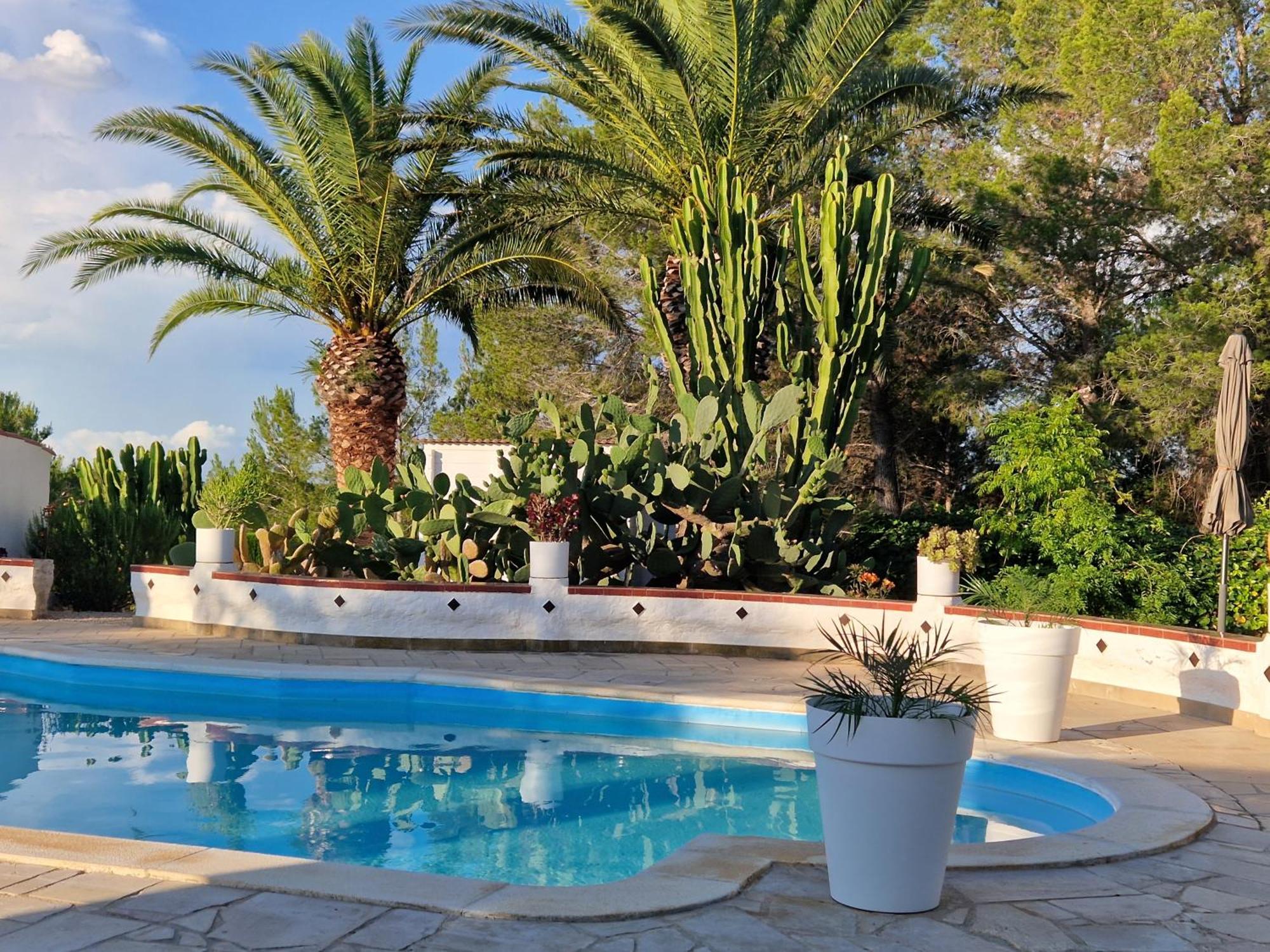 La Villa Romantica Residence De Vacances Les Tres Cales Espagne Exteriör bild